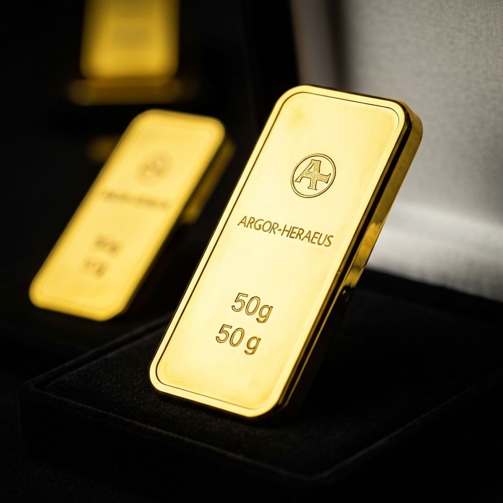 亞格·賀利奇金條 50克 - 999.9純金